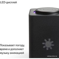 Умная колонка Яндекс Станция Макс (с хабом умного дома Zigbee, черный) в Гомеле