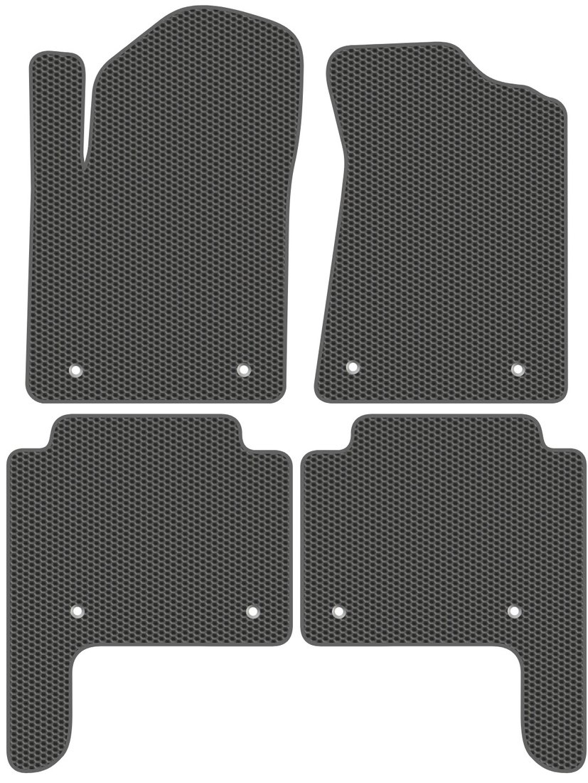 

Комплект ковриков для авто Alicosta Nissan Patrol VI (suv / Y62) 2010 - 2017 (серый)