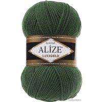 Пряжа для вязания Alize Lanagold 118 (240 м, зеленый)