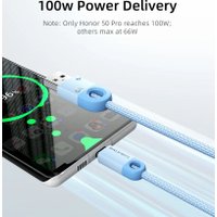 Кабель Cabletime CAP1L CT-AMCM6A-PBW2 (2 м, черный)