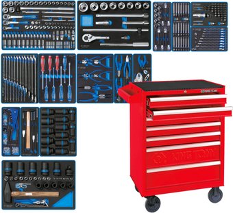 Универсальный набор инструментов King Tony Action 934-327MRV (327 предметов)