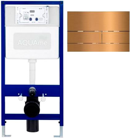 

Инсталляция для унитаза AQUAme AQM4002 + AQM4117BG