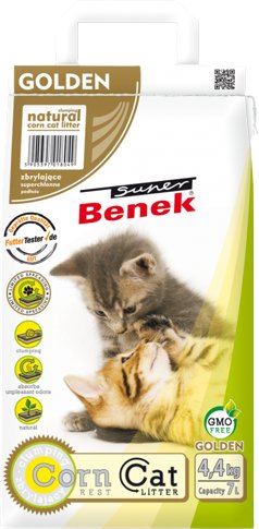 

Наполнитель для туалета Super Benek Corn Cat Golden 7 л