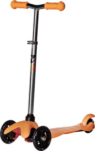 Трехколесный самокат Novatrack Disco-kids Basic 120H.DISCOKIDS.OR25 (оранжевый)