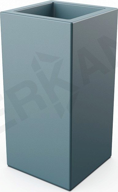 

Кашпо Berkano Cubric 40*80 DB (бирюзовый)