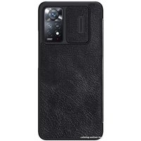 Чехол для телефона Nillkin QIN Pro с защитой камеры и визитницей для Apple iPhone 14 Pro (черный)