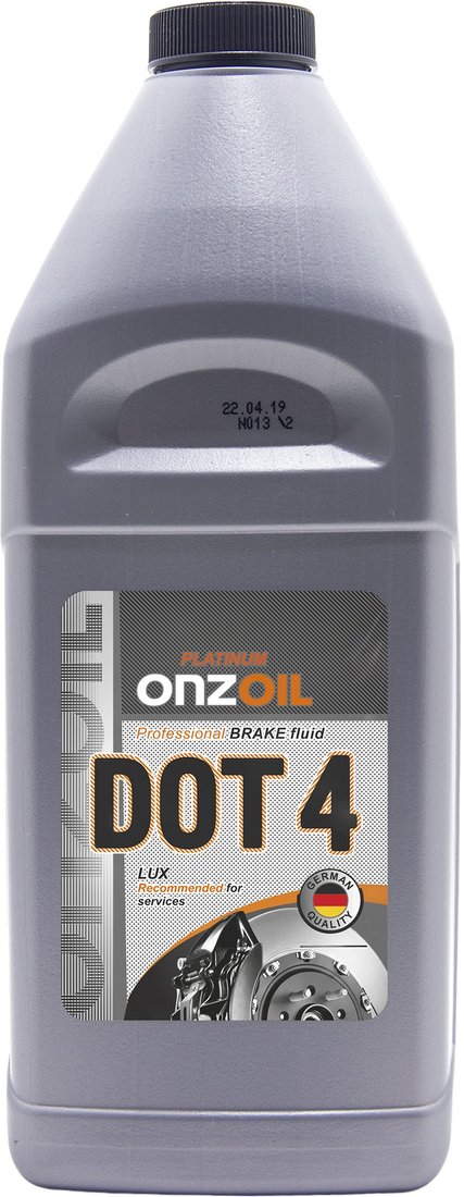 

Тормозная жидкость ONZOIL DOT-4 Lux 0.81л