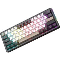 Клавиатура JEGG ZA61 White Black Brown (TNT Yellow)