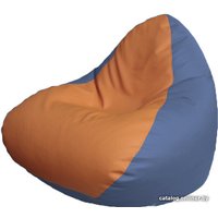 Кресло-мешок Flagman Relax P2.3-92 (оранжевый, голубой)