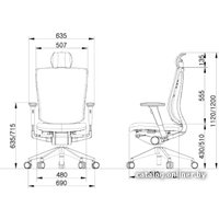 Офисное кресло Duorest Duoflex BR-100L