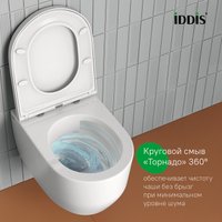 Унитаз подвесной IDDIS AIGRDSEi25