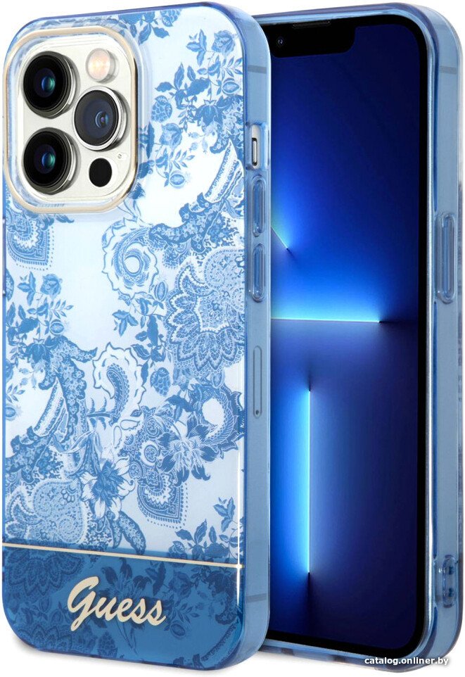 Чехол для телефона CG Mobile Guess для iPhone 14 Pro Max GUHCP14XHGPLHB
