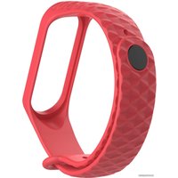 Ремешок Xiaomi ребристый для Mi Band 3 (красный)
