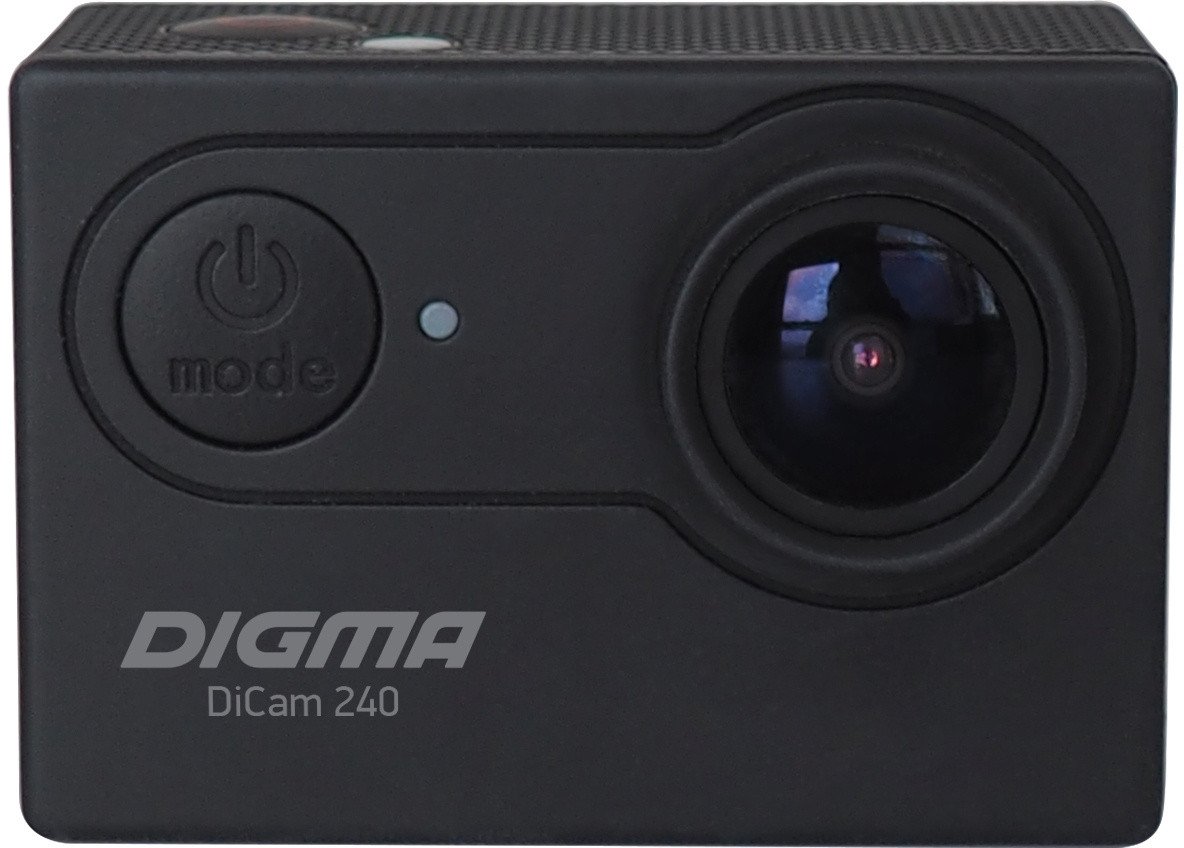 

Экшен-камера Digma DiCam 240 (черный)