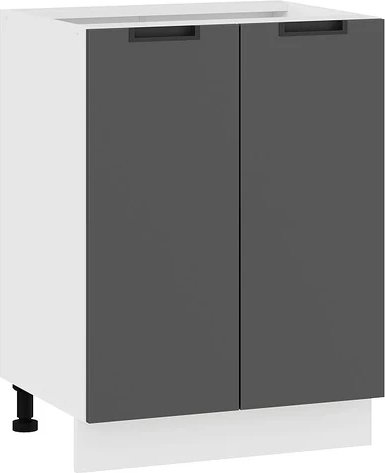 

Шкаф напольный Трия Гренада 1Н6 (белый/холст вулкан)