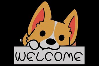 Придверный коврик Venera Home Welcome 60x90