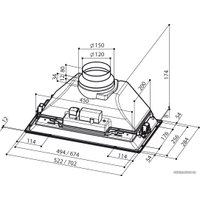 Кухонная вытяжка Faber Inca Smart C LG A52