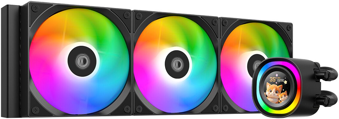 

Система жидкостного охлаждения для процессора ID-Cooling FX360 LCD