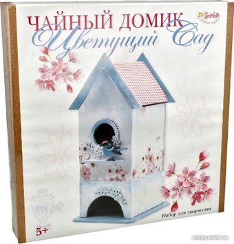 Набор для создания поделок/игрушек Санта Лючия Цветущий сад для создания чайного домика 3364