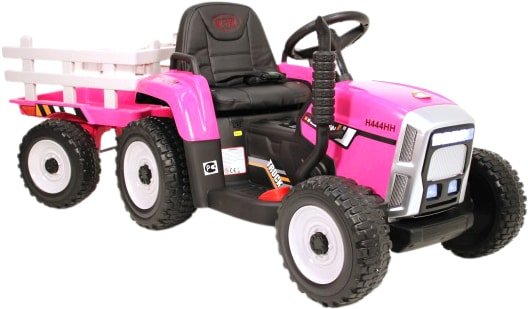 

Электротрактор RiverToys H444HH (розовый)