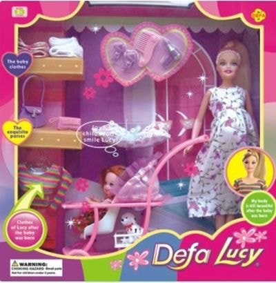 

Кукла Defa Lucy Мама с дочкой 8049