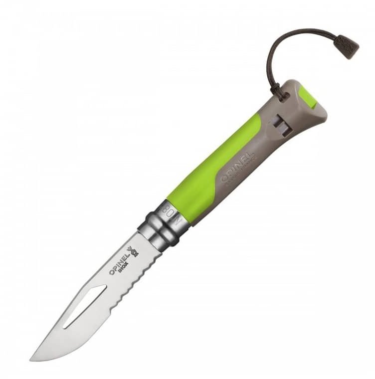 

Складной нож Opinel №8 Outdoor Earth (зеленый)