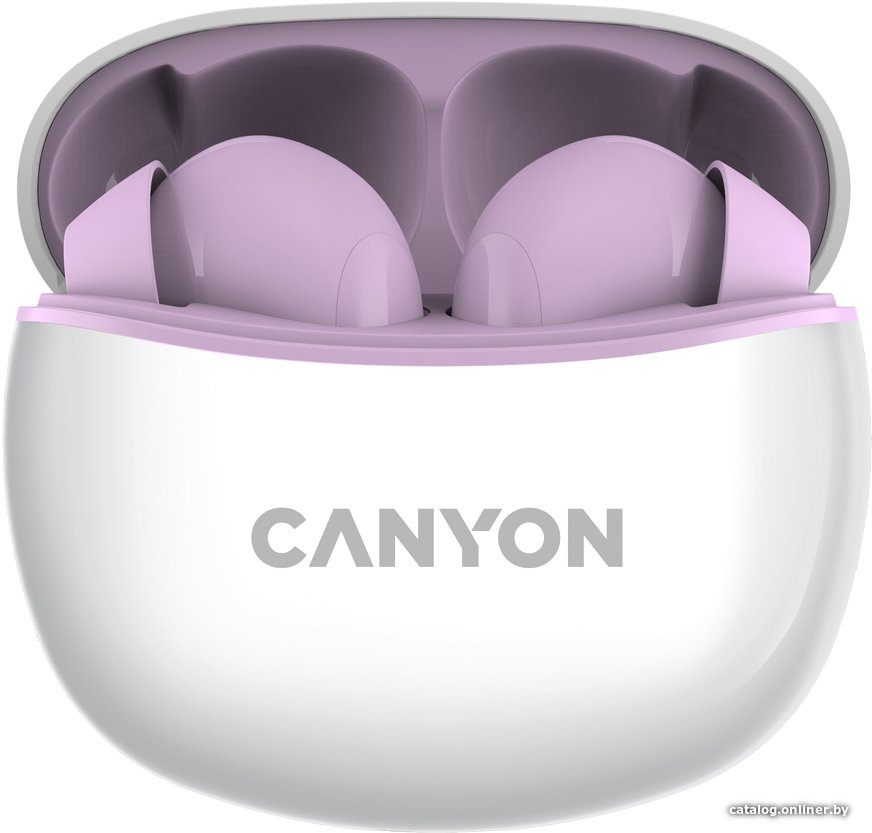 Наушники Canyon TWS-5 (сиреневый)