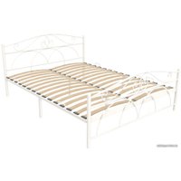 Кровать ИП Князев Морена 120x190 (белый муар)