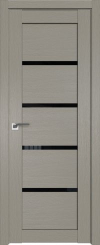 ProfilDoors 2.09XN L 60x200 (стоун, стекло черный триплекс)