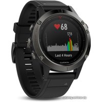 Умные часы Garmin Fenix 5 47mm (серый/черный) [010-01688-00]