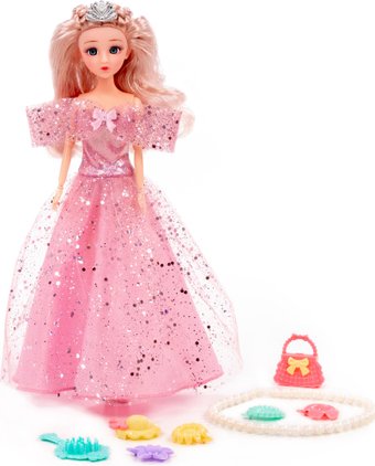 Кукла Полесье Ксюша в нарядном платье 02574