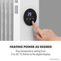 Масляный радиатор Klarstein Thermaxx Heatstream (белый)