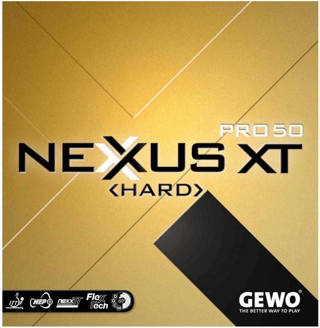 

Накладка на ракетку GEWO Nexxus XT Pro 50 Hard 2.1 (черный)
