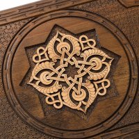 Шашки/нарды Mirzoyan Золотой Узор 1 am019