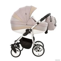 Универсальная коляска Indigo Duo (2 в 1, In 01, бежевый)