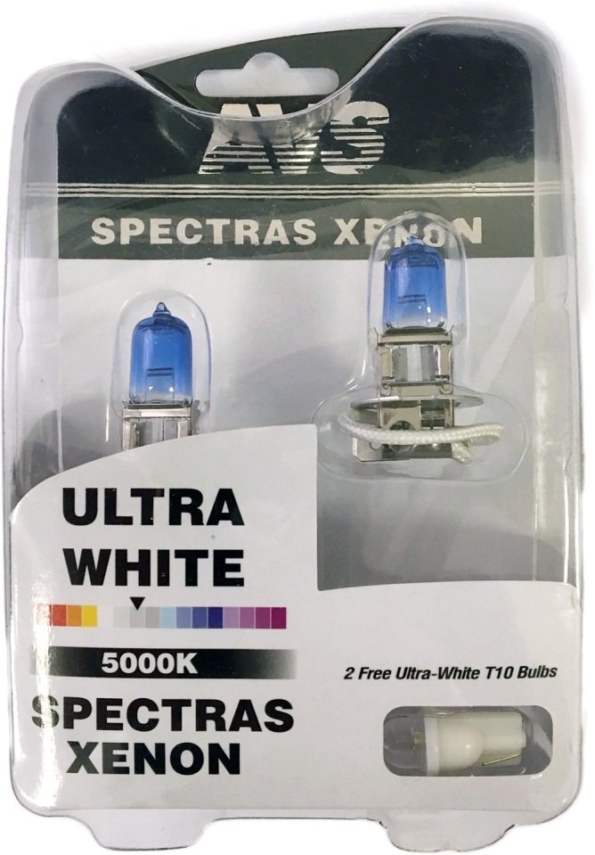 

Галогенная лампа AVS Spectras Xenon H3+T10 4шт