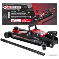 Подкатной домкрат ForceKraft FK-T825010 3т