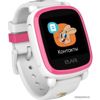 Детские умные часы Elari KidPhone Ну, погоди! (белый)