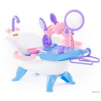 Ванночка для кукол Полесье №2 с аксессуарами 47250 (в пакете)