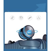 Чемодан-спиннер Verage Rome 19006-M 67 см (синий)