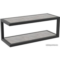 Журнальный столик TMB Loft Этернел ЛДСП 900х400х500 18 мм 25х25 (бетон чикаго светло-серый)