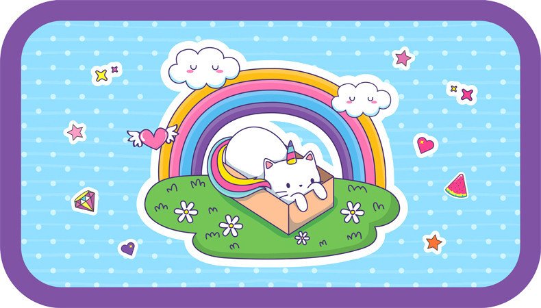 

Пенал ArtSpace 190x110 Rainbow ПТ2_42373