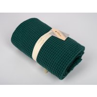 Полотенце Rechitsa textile Бисер вафля 60х140 3о422.080ж1 (зеленый опал 2)