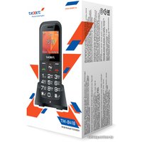 Кнопочный телефон TeXet TM-B418 (черный)