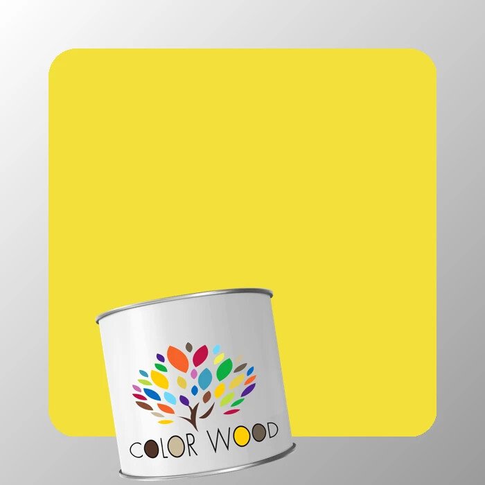 Эмаль Colorwood RAL 1018 (0.45 кг + 225 мл отвердитель)