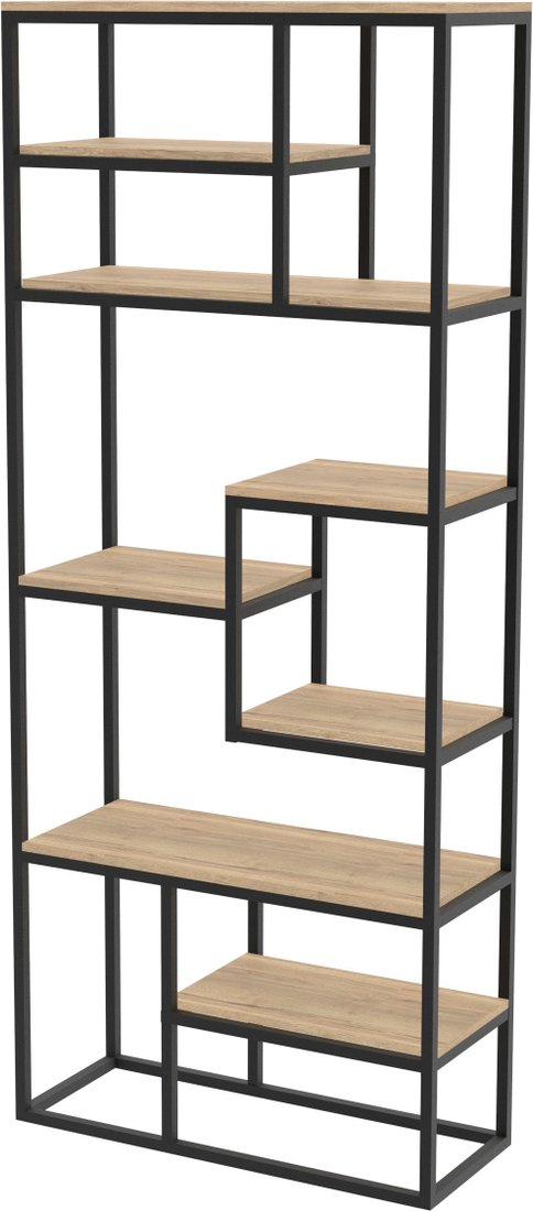 

Стеллаж TMB Loft Сартория ЛДСП 80x30x200 (дуб галифанс натуральный)