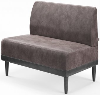Диван MONOFIX Одос 2-хместный (велюр/коричневый №9)
