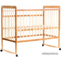 Классическая детская кроватка Bambini Euro Style М 01.10.03 (натуральный)