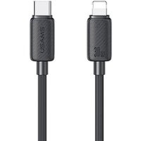Кабель Usams US-SJ697 USB Type-C - Lightning (2 м, черный)