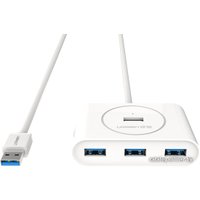 USB-хаб Ugreen CR113 20283 (белый)